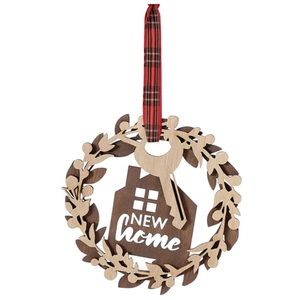 🆕 Charming New Home Wreath Ornament Christmas Tree